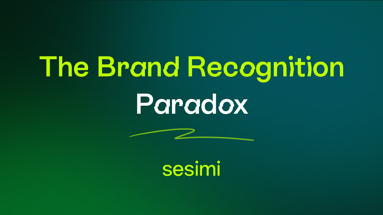 The Brand Recognition Paradox: Why More Content Doesn't Build Stronger Brands