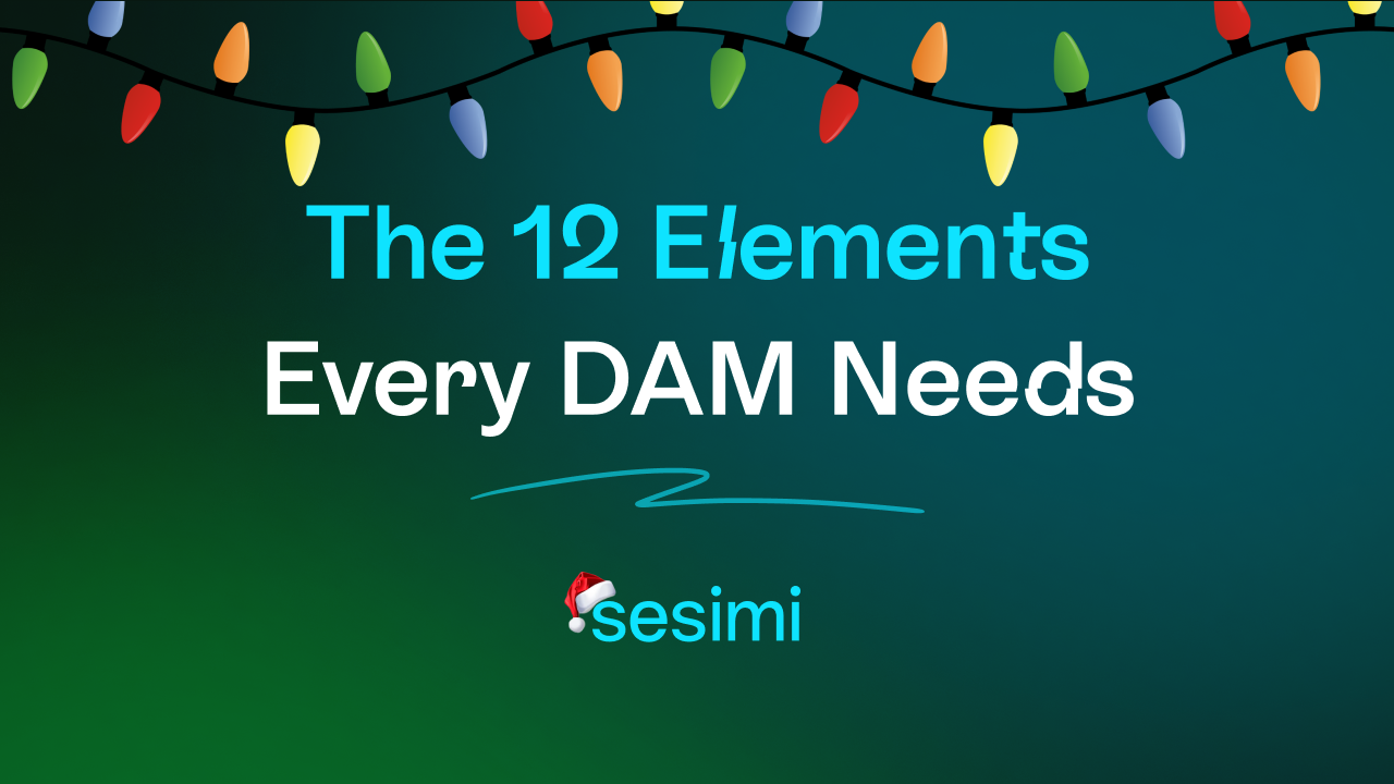 The Twelve Elements Every DAM Needs: A Christmas Carol